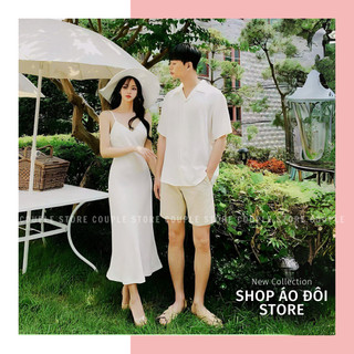 đồ đôi đi biển dễ thương, chất đẹp để chụp hình cưới, đi du lịch,mới nhất