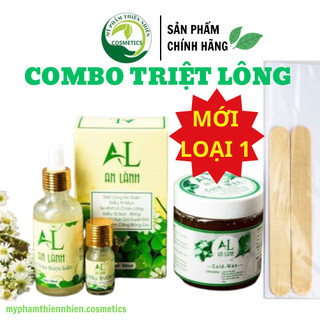 Combo wax lông triệt lông An Lành 100% thiên nhiên