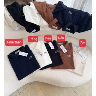 ÁO POLO NAM VẢI CÁ SẤU PHA COTTON MÙA HÈ HÀNG CÓ SẴN SIÊU CO DÃN, MỀM MỊN MẶC MÁT 2024 CỰC HOT