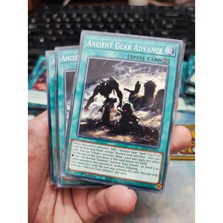 1 lá thẻ bài ancient gear advance - lede-en055 - common 1st edition
