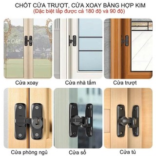 Chốt khóa cửa lùa