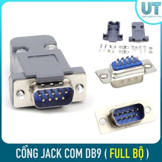 Cổng COM DB9 Chống Nhiễu Cao, Jack nối dây DB9, DB9 đực, cái thẳng (HÀNG CHẤT LƯỢNG)