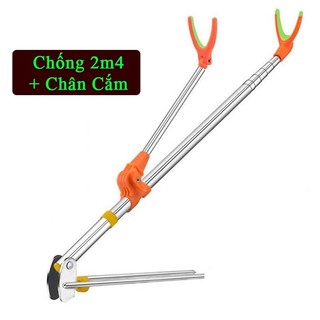 Chống cần Câu Đài Câu Đơn Cao Cấp Ultra Light