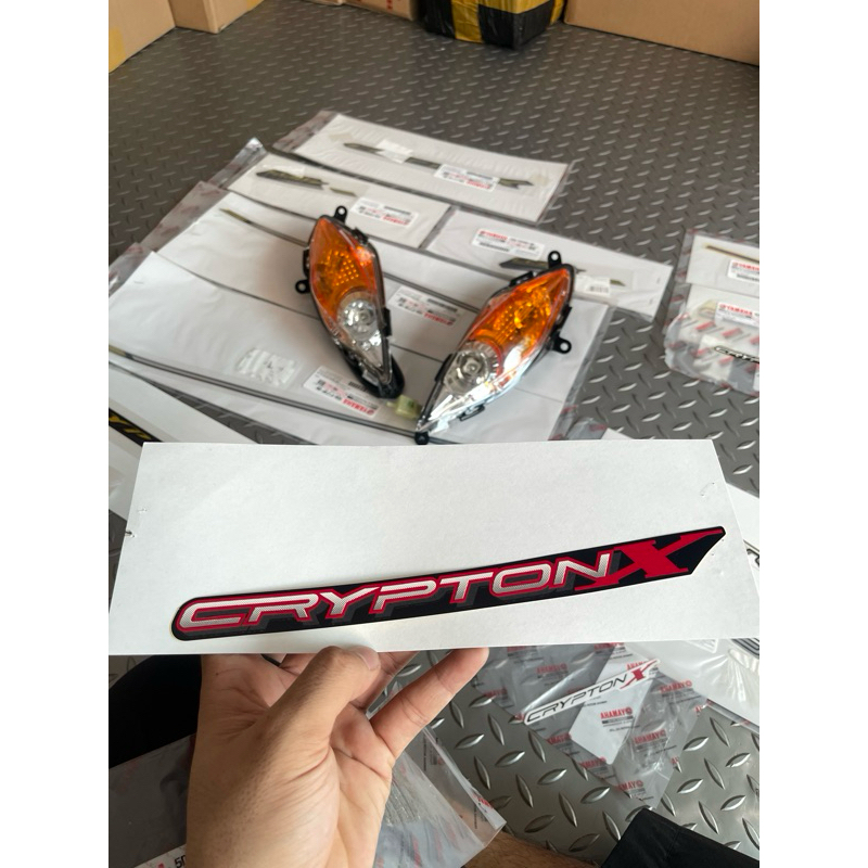 Tem Crypton X 135 gắn ex2010, ex nhỏ, exciter 135 4s