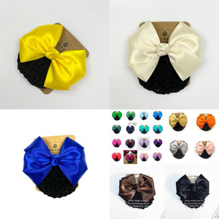 Kẹp nơ có lưới búi ROSES Hair Accessories