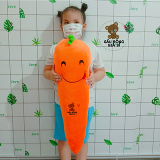 GỐI ÔM CHO BÉ HÌNH CÀ RỐT (75cm)