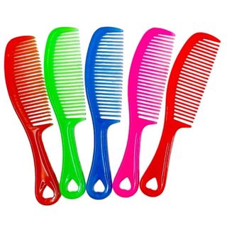 Lượt Nhựa Chảy Tóc Sơ Rối - Lượt Chải Tóc Răng Thưa Màu Hồng Cho Nữ