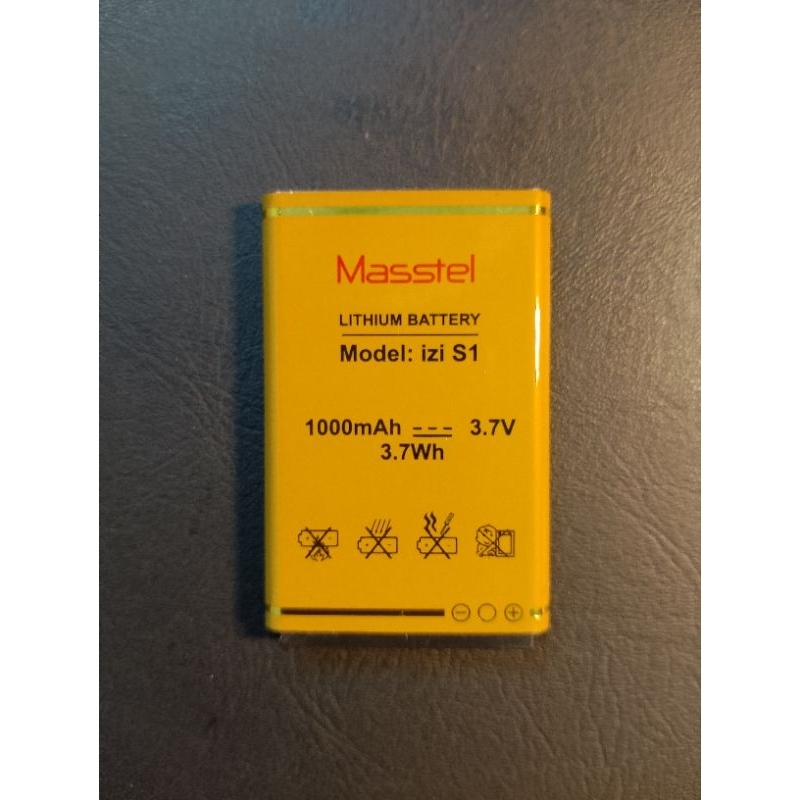 Pin Masstel Izi S1 - Hàng chính hãng - Bảo hành 6 tháng - Dung lượng 1000 mAh