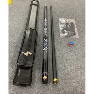   Full Phụ Kiện  Cơ Bida Rhino Phủ Carbon 13mm Cao Cấp Gậy Bida Cá Nhân Bền Bỉ Không Cong Vênh 