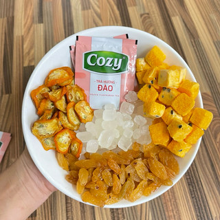 Trà đào chanh dây kim quất (10/30 Gói) giải nhiệt, thơm mát