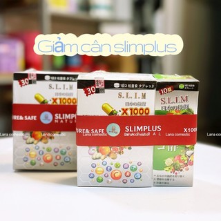 Giảm cân Slim Fit Mới tặng detox