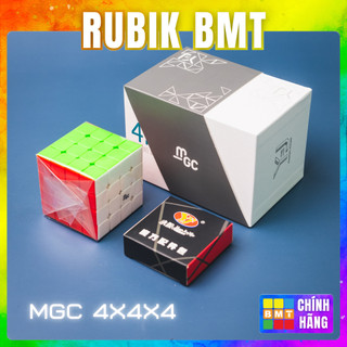 Rubik 4x4 YJ MGC 4x4 Có Nam Châm, Rubik 4x4 Yongjun Không Viền Cao Cấp - RUBIK BMT