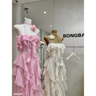 (Sẵn)  Đầm maxi bèo dây hoa tkcc 𝑩𝒐𝒏𝒈𝑩𝒂𝒏𝒈 𝑫𝒆𝒔𝒊𝒈𝒏