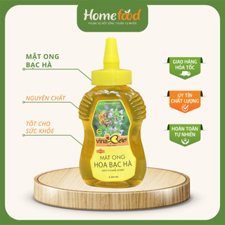 Mật ong bạc hà Vinabee 530g/mật ong tự nhiên