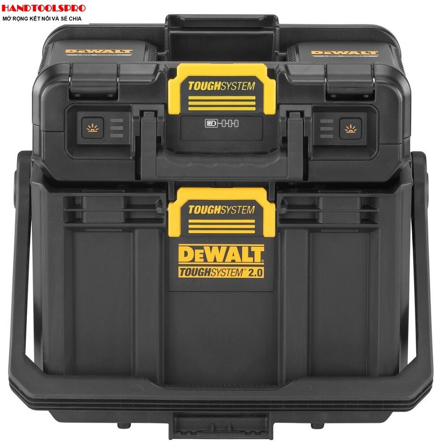 Hộp dụng cụ có đèn pin (nhựa) TOUGH SYSTEM Dewalt DWST08061-8