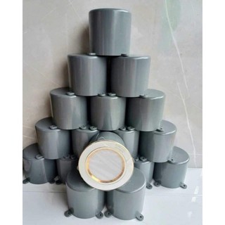 Chụp đèn âm trần 90 và 110, Bịt chụp đèn âm trần phi 90 và 110 nhựa pvc chụp đa năng