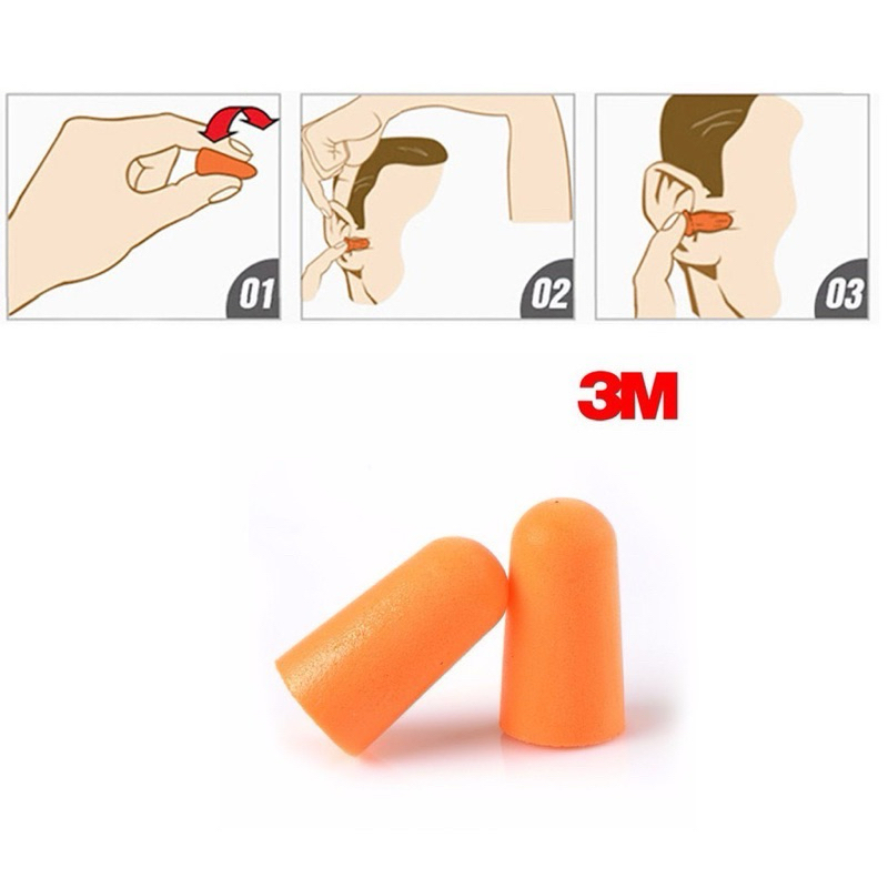 Nút Nhét Lỗ Tai Chống Ồn 3M (set 2 miếng)