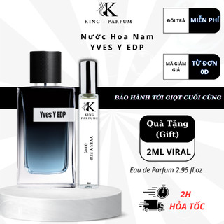 Nước Hoa Nam KING PARFUM Y.SL Y EDP Hương thơm dương xỉ phong cách nam tính, thu hút