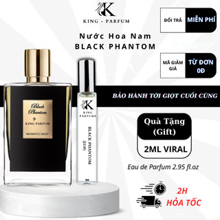 Nước Hoa Nam Black Phantom EMI KING PARFUM phong cách sang trọng cuốn hút
