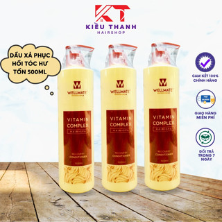 [Wellmate] Dầu xả phục hồi giảm rụng tóc Wellmate 500ML