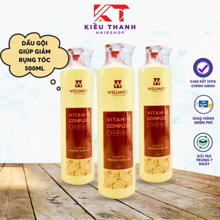 Dầu gội Giảm Rụng, thúc đẩy mọc tóc Wellmate 500ML