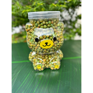<HŨ GẤU 500G> ĐẬU HÀ LAN TỎI ỚT