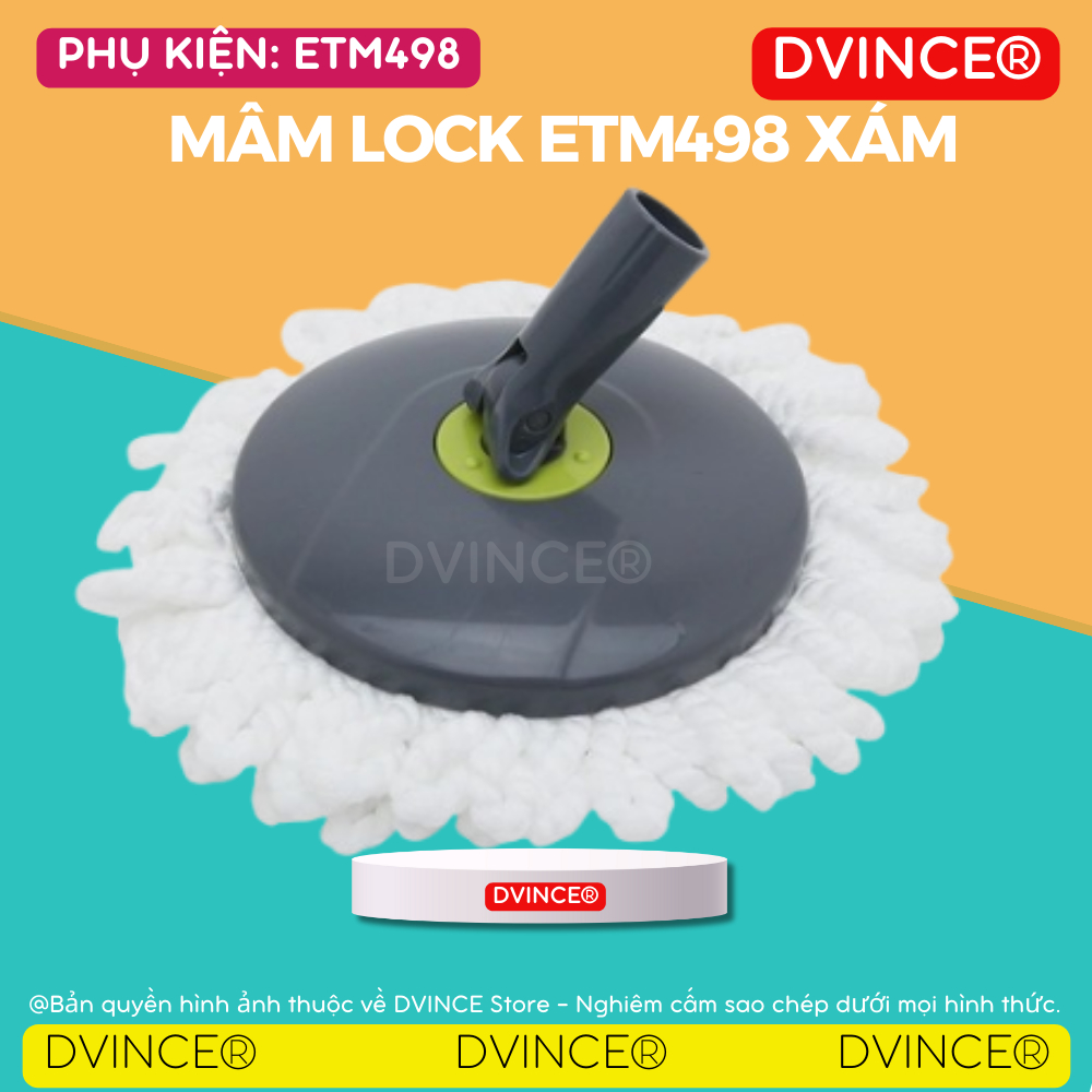 [⚡ETM498] PHỤ KIỆN MÂM ETM498 XANH XÁM IocknIock.