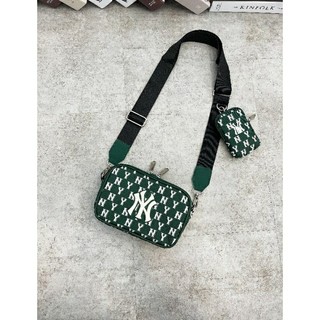 Túi đeo chéo b463 mlb monogram mini crossbody bag black