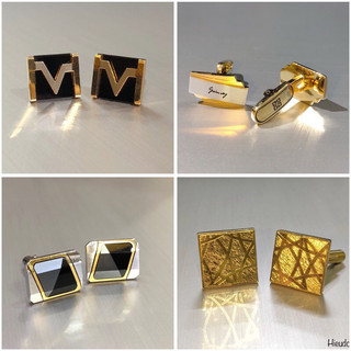 Khuy măng sét nam dùng cho áo sơ mi cổ tay Pháp / cufflinks / mangset secondhand không hộp
