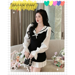 - Đầm tiểu thư bigsize - Đầm đen bigsize - Đầm ngắn bigsize
