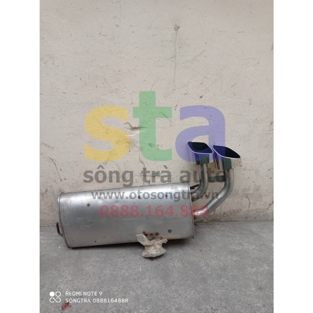 Ống xả đoạn cuối Hyundai Tucson 2019 2020 loại bô kép. Ống bô Tucson cao cấp