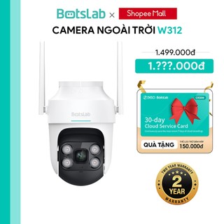 Camera ngoài trời Botslab W312 xoay 360 độ | Độ Phân Giải 4MP | Chống Nước IP66 | Xoay 360 Độ | Bảo hành 24 Tháng