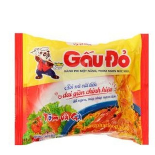 Mì gấu đỏ các loại