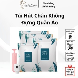 Túi Hút Chân Không Đựng Quần Áo, Túi Đựng Chăn Màn Gấp Gọn, Chất Liệu Dày Dặn, Tái Sử Dụng Được Lần