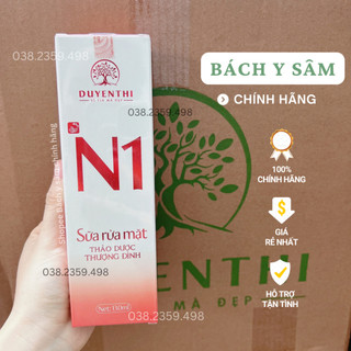 Sửa rửa mặt duyên thị n1 mờ nám thượng đình - sữa rửa mặt nám bách y sâm mới