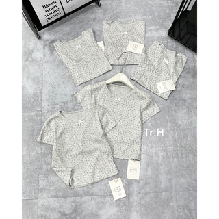 Áo Thun Tăm Hoa Nhí Kiều Trang Basic