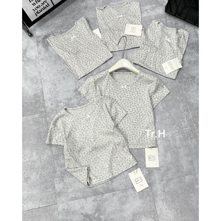 Áo Thun Tăm Hoa Nhí Kiều Trang Basic