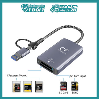 Đầu đọc thẻ cfexpress type a chuẩn usb 3.2