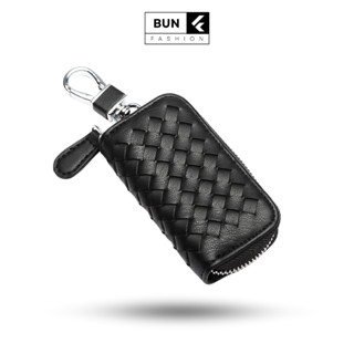 Túi ví mini da Pu chống  nước có gắn móc khóa, khóa kéo đựng đồ, chìa khóa xe hơi thời trang, cvina_official