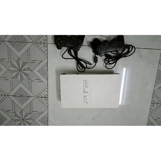 máy p s 2 full phụ kiện ( 2 tay cầm , 1 dây av , 1 dây nguồn , dòng fat , đã chip mod )