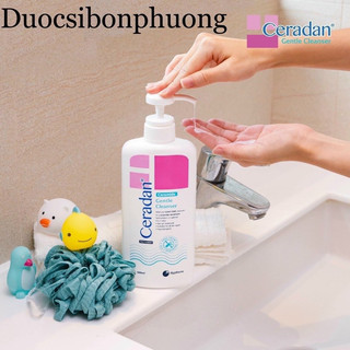 Gel Ceradan Gentle Cleanser 280ml, 500ml Tắm, Rửa mặt mọi loại da