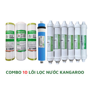 10 Lõi Lọc Nước KANGAROO Hydrogen - Hàng chính hãng -Lọc sạch vi rút,vi khuẩn - Cung cấp khoáng chất cần thiết