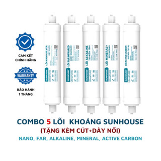 5 lõi lọc nước sunhouse - hàng chính hãng -