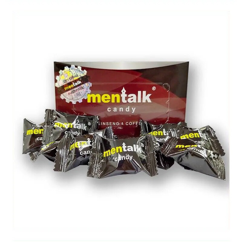 Kẹo sâm Mentalk 1 viên ( che tên sp )