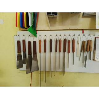 Dao khuấy mực in lụa, keo chụp bản in lụa