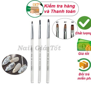 Cọ bản vuông đủ số thân trong