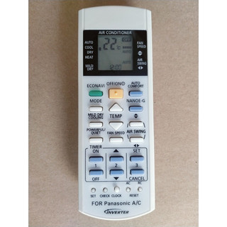 Điều khiển điều hòa PANASONIC inverter nhỏ tương thích máy nội địa Nhật Bản