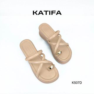 Dép Bánh Mì Xỏ Ngón 5F Khoá Đồng KATIFA K507D - Bảo hành 12 tháng