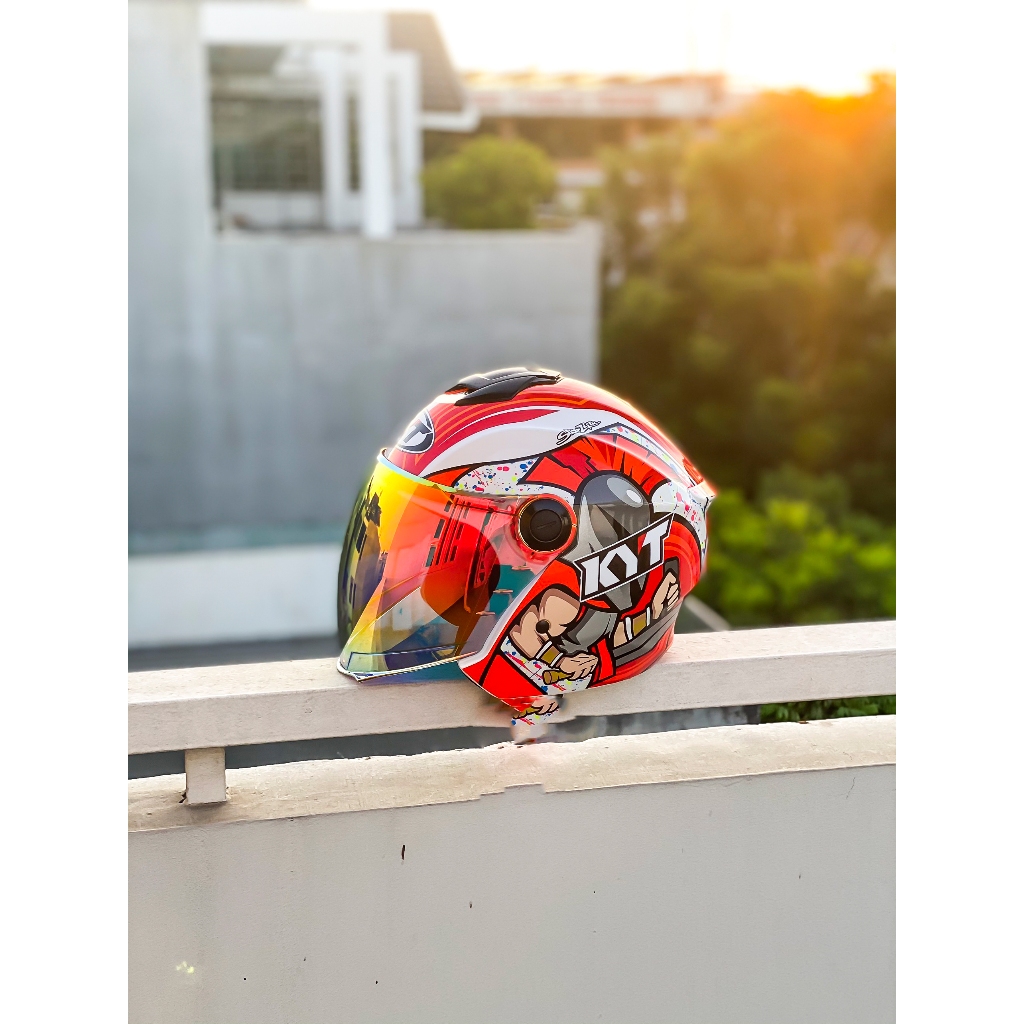 MŨ BẢO HIỂM 3/4 1 KÍNH ROYAL XH01 M787 MÀU HYPER CORSI TẶNG TEM KYT VÀ TÚI CHÍNH HÃNG