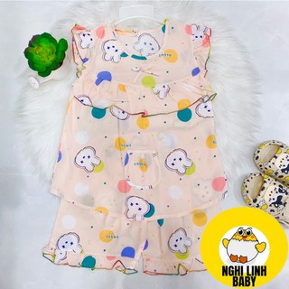 Đồ đùi cho em bé gái vải tole/tone cánh tiên quần ngắn 11-42kg  - Nghi Linh Baby